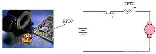 PolySwitch器件保護(hù)電機(jī)和驅(qū)動(dòng)電子電路，