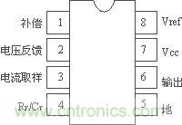 UC3842的管腳排列