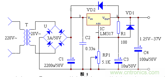 工程師分享：一款可調(diào)穩(wěn)壓電源電路設(shè)計方案