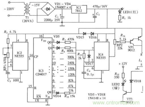 家用變頻式電療儀工作原理電路設(shè)計