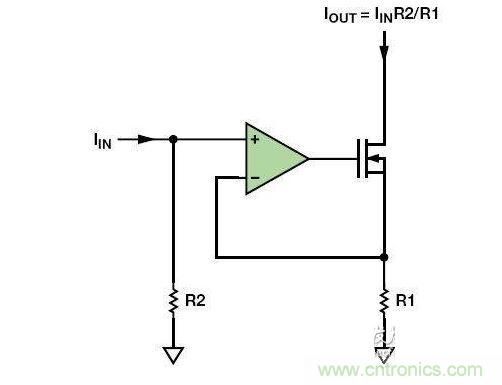 運算放大器電流鏡