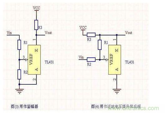 TL431的基本應(yīng)用電路和幾種并不常見(jiàn)的接法