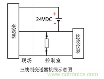 三線制變送器接線方法圖解