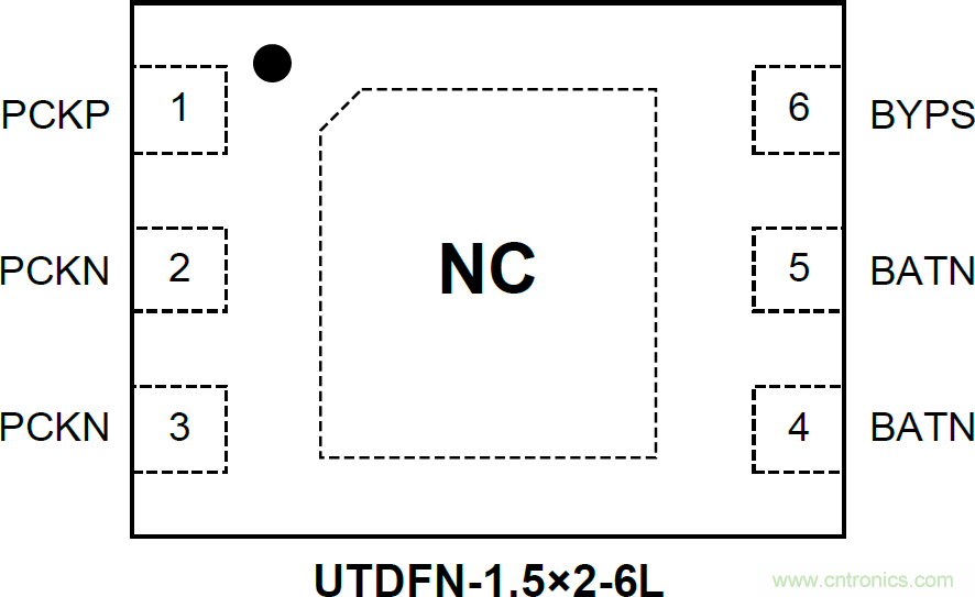 小封裝、微功耗小微電池保護器SGM41100A